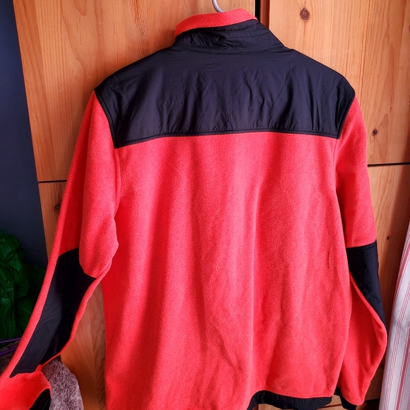 NWT Mountain Hardwear Men's Orange & Black First Tracks Fleece Jacket Medium - Picture 6 of 10
